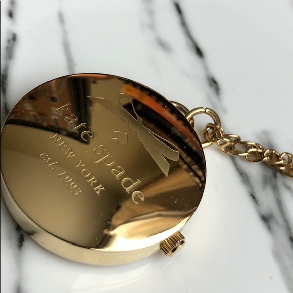 Kate Spade Pendant Watch Necklace 